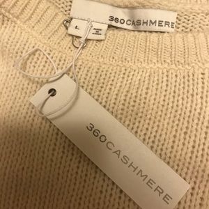 360 cashmere sweater size L